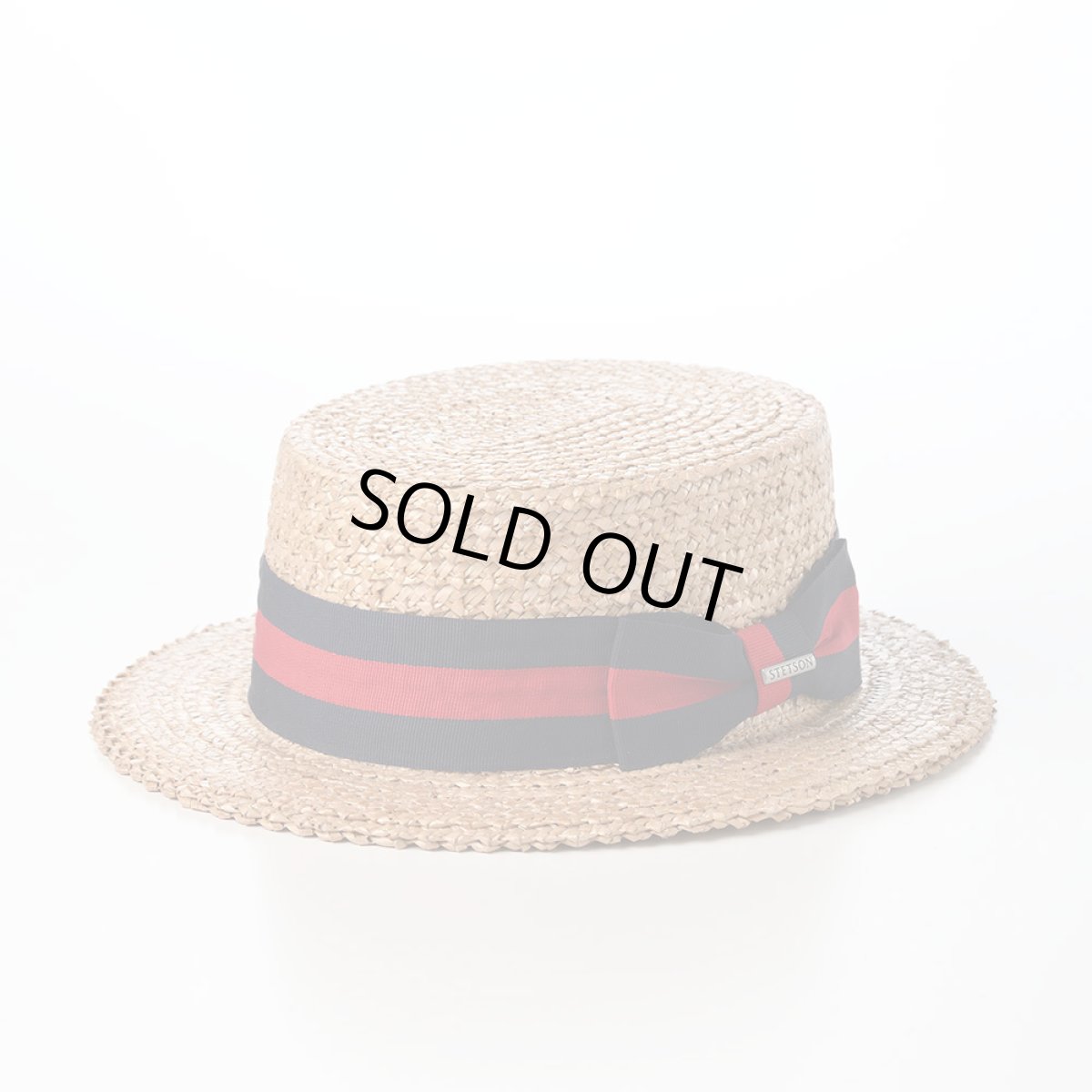 画像1: NATURAL STRAW BOTER HAT（ナチュラルストロー ボーターハット） ST271EU ナチュラル (1)
