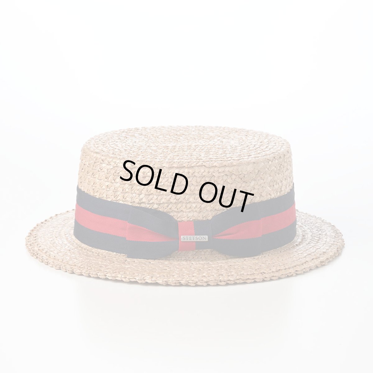 画像2: NATURAL STRAW BOTER HAT（ナチュラルストロー ボーターハット） ST271EU ナチュラル (2)