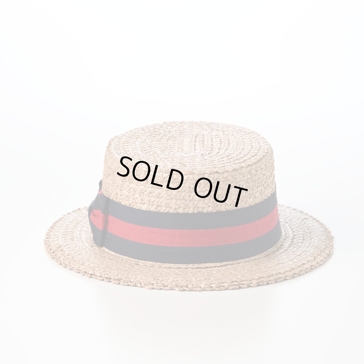 画像3: NATURAL STRAW BOTER HAT（ナチュラルストロー ボーターハット） ST271EU ナチュラル (3)