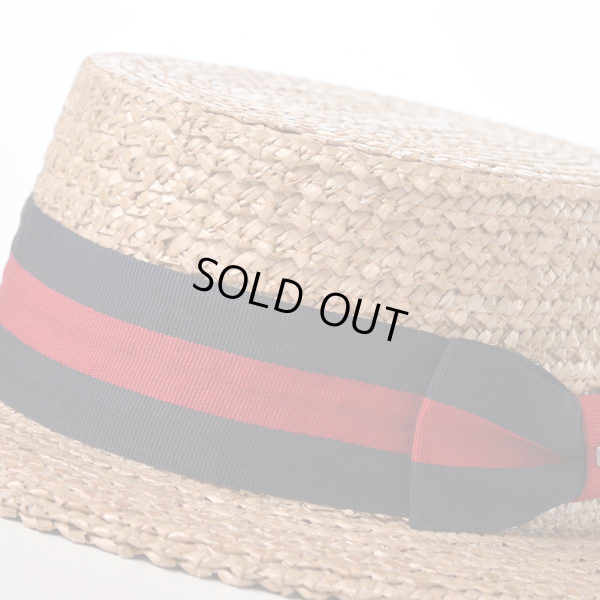 画像4: NATURAL STRAW BOTER HAT（ナチュラルストロー ボーターハット） ST271EU ナチュラル (4)