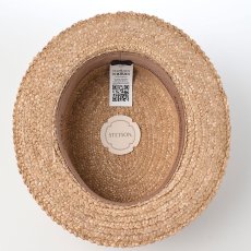 画像5: NATURAL STRAW BOTER HAT（ナチュラルストロー ボーターハット） ST271EU ナチュラル (5)