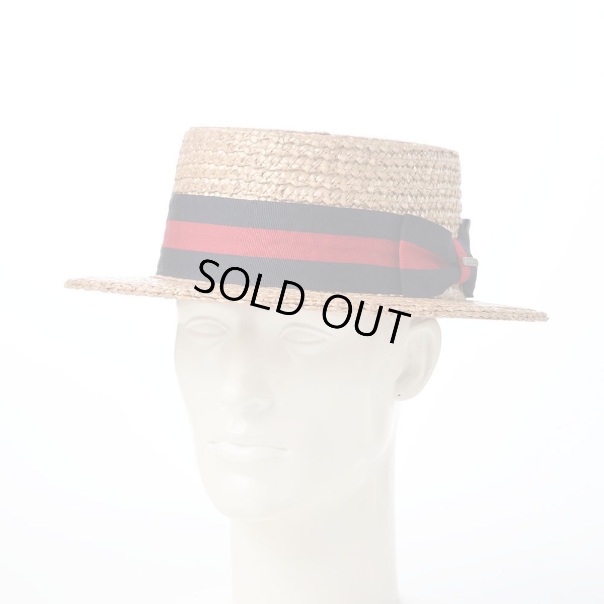 画像6: NATURAL STRAW BOTER HAT（ナチュラルストロー ボーターハット） ST271EU ナチュラル (6)
