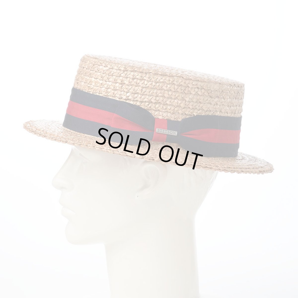 画像7: NATURAL STRAW BOTER HAT（ナチュラルストロー ボーターハット） ST271EU ナチュラル (7)