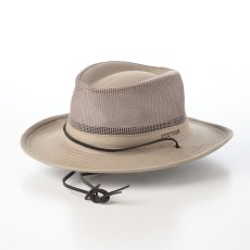 画像1: OUTDOOR AIR COTTON HAT（アウトドア エアコットン ハット） ST273EU ベージュ (1)