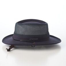 画像2: OUTDOOR AIR COTTON HAT（アウトドア エアコットン ハット） ST273EU ネイビー (2)