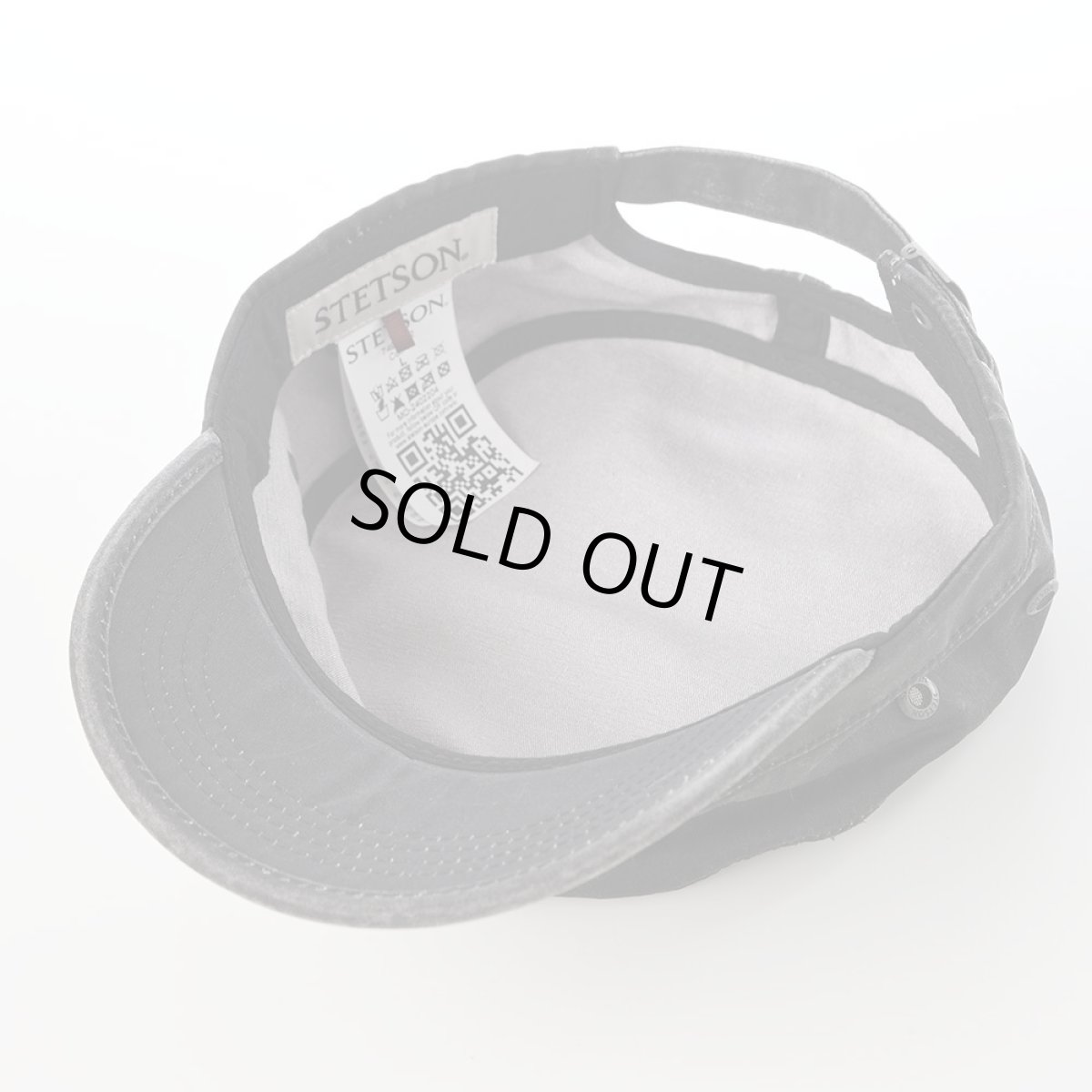 画像4: ARMY DE GAULLE CAP（アーミー ドゴールキャップ） ST284EU ブラック (4)