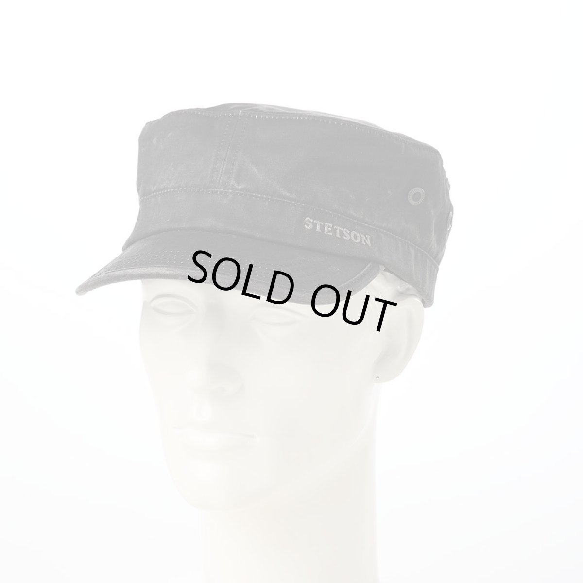 画像5: ARMY DE GAULLE CAP（アーミー ドゴールキャップ） ST284EU ブラック (5)