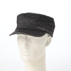 画像5: ARMY DE GAULLE CAP（アーミー ドゴールキャップ） ST284EU ブラック (5)