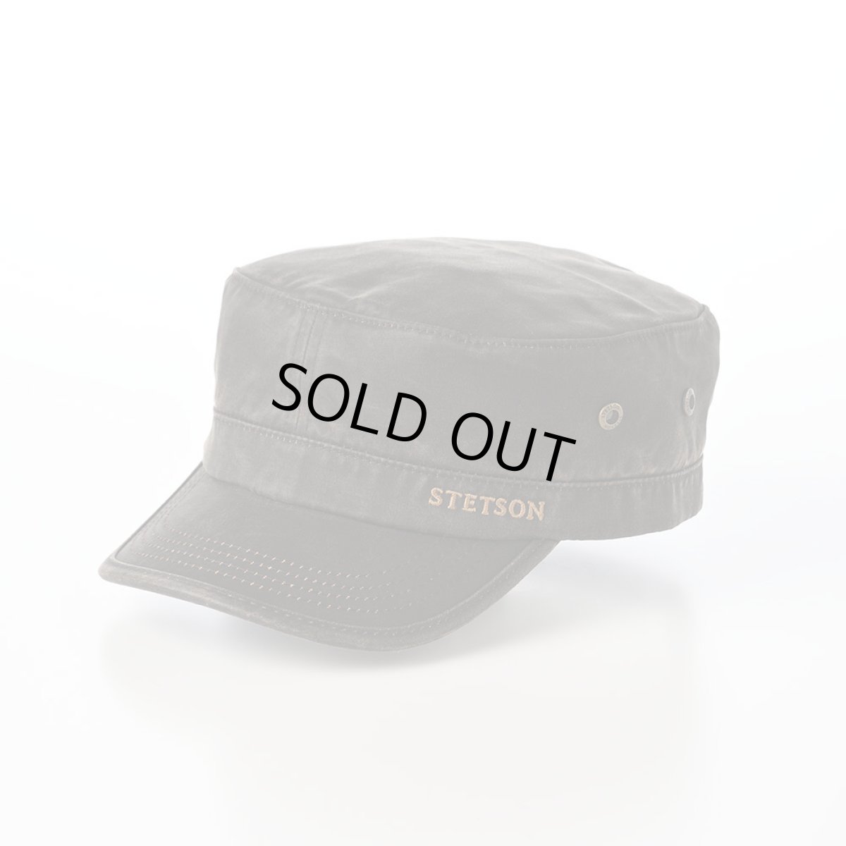 画像1: ARMY DE GAULLE CAP（アーミー ドゴールキャップ） ST284EU ブラウン (1)