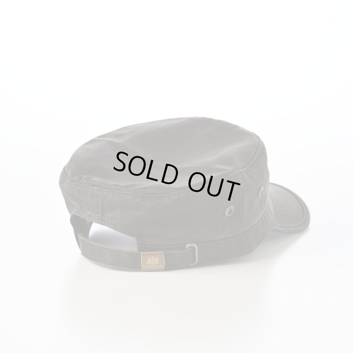 画像2: ARMY DE GAULLE CAP（アーミー ドゴールキャップ） ST284EU ブラウン (2)