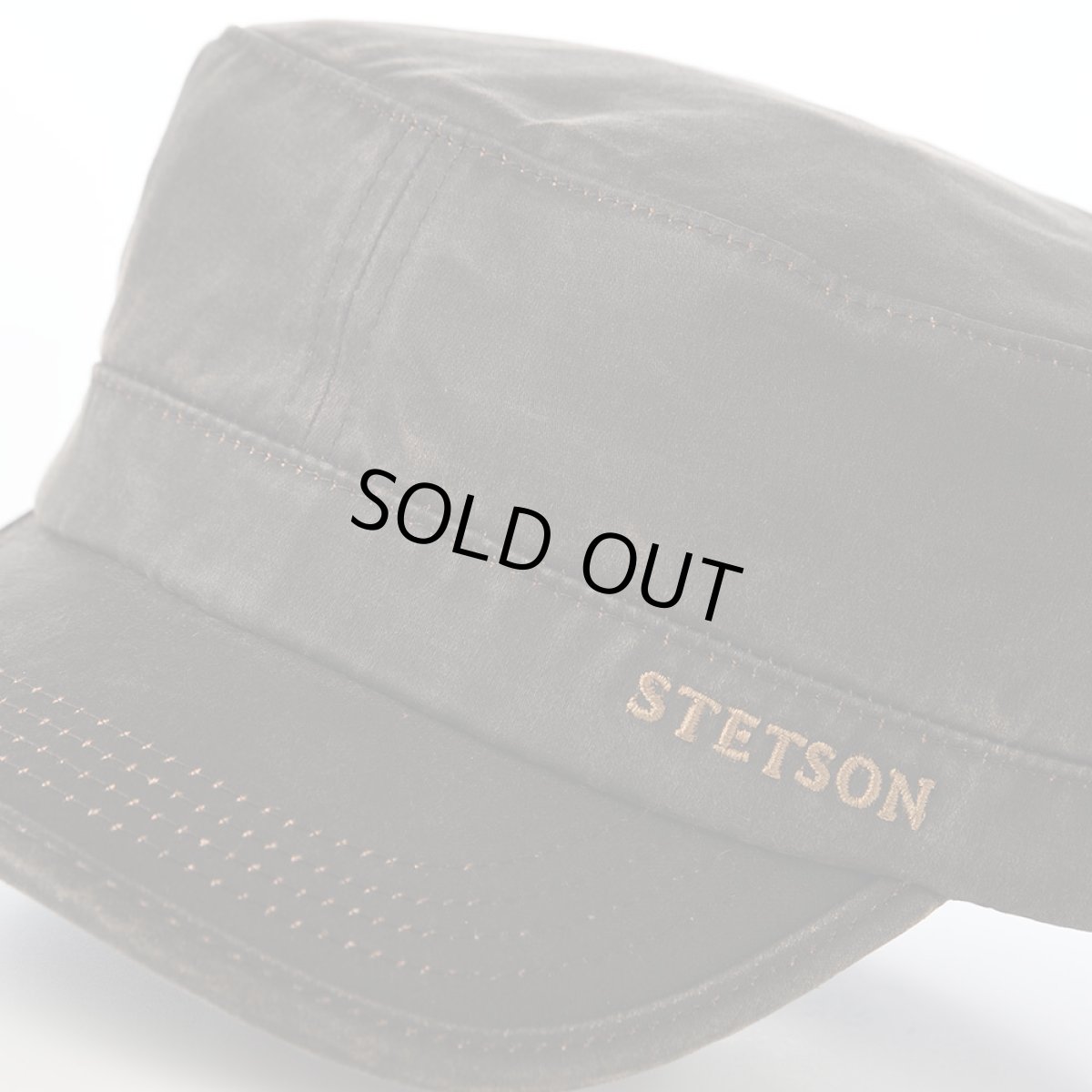 画像3: ARMY DE GAULLE CAP（アーミー ドゴールキャップ） ST284EU ブラウン (3)