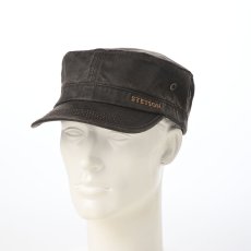 画像5: ARMY DE GAULLE CAP（アーミー ドゴールキャップ） ST284EU ブラウン (5)