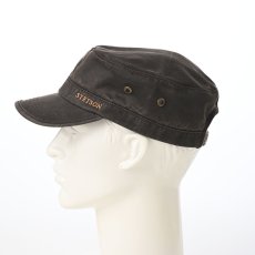 画像6: ARMY DE GAULLE CAP（アーミー ドゴールキャップ） ST284EU ブラウン (6)
