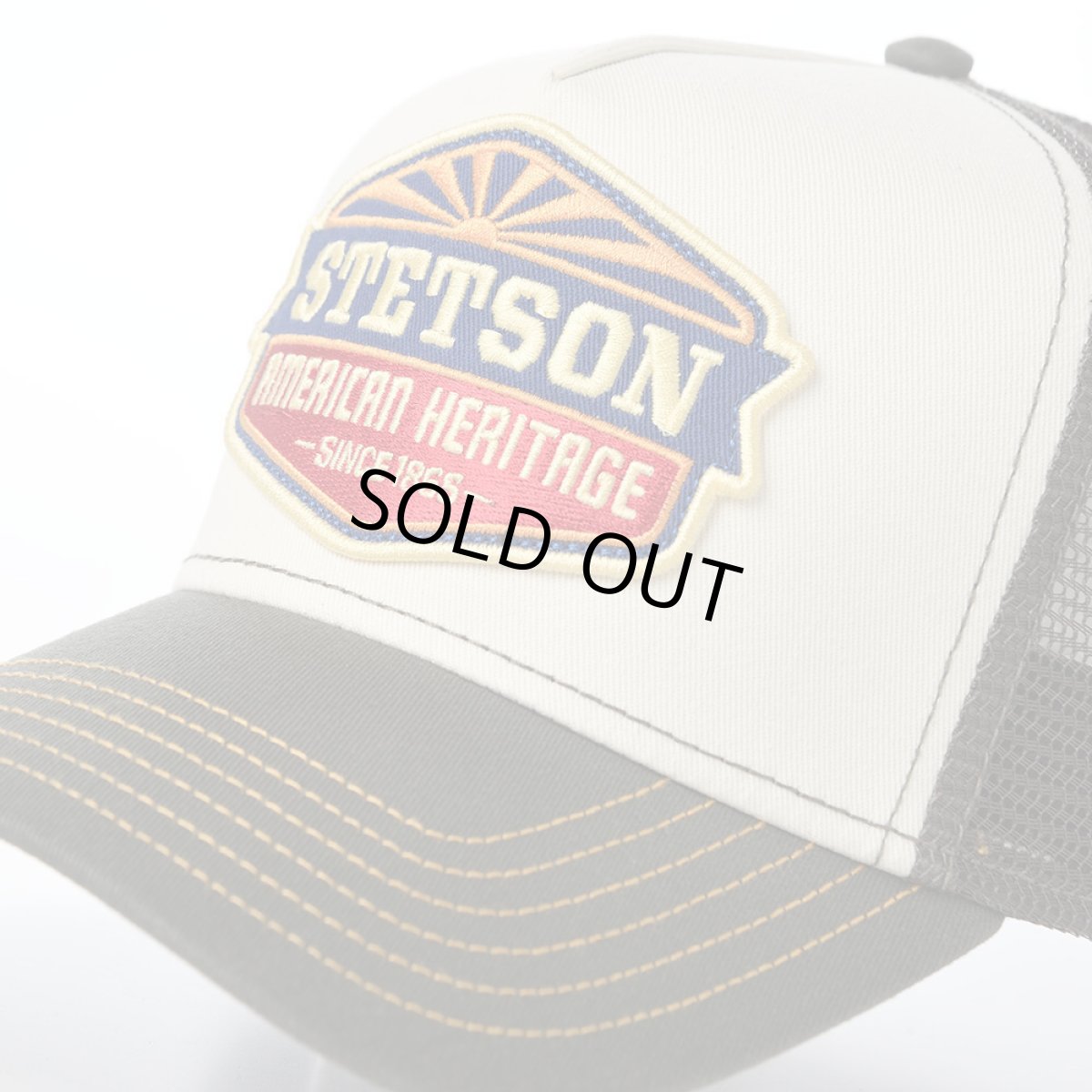 画像3: TRUCKER CAP SUN（トラッカーキャップ サン） ST287EU グリーン (3)