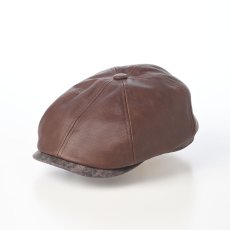 画像1: GOAT and PIG SKIN CASHUNTING（ゴートアンドピッグスキン キャスハンチング） ST299EU ブラウン (1)