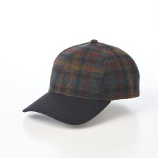 画像1: BRIITISH WOOL CAP（ブリティッシュウール キャップ） ST305EU ブラウン (1)