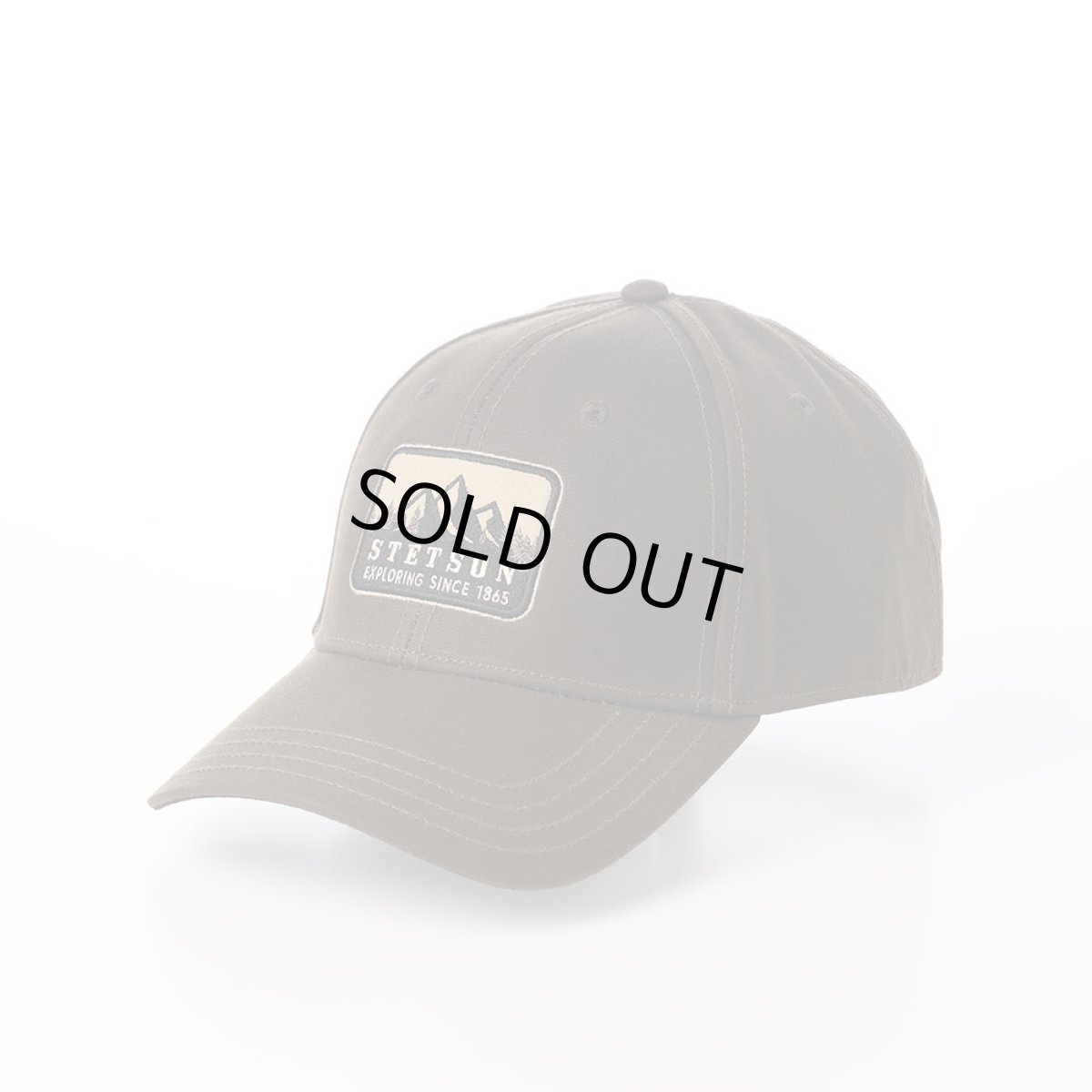 画像1: BASEBALL CAP WAXED COTTON（ベースボールキャップ ワックスドコットン） ST306EU ダークブラウン (1)