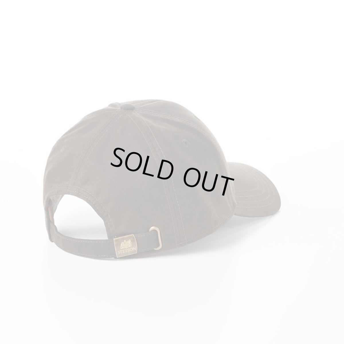 画像2: BASEBALL CAP WAXED COTTON（ベースボールキャップ ワックスドコットン） ST306EU ダークブラウン (2)