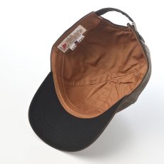 画像4: BASEBALL CAP WAXED COTTON（ベースボールキャップ ワックスドコットン） ST306EU ダークブラウン (4)