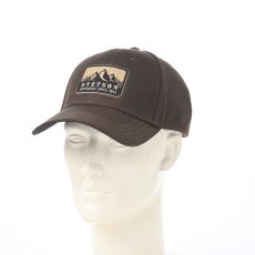画像5: BASEBALL CAP WAXED COTTON（ベースボールキャップ ワックスドコットン） ST306EU ダークブラウン (5)