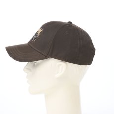 画像6: BASEBALL CAP WAXED COTTON（ベースボールキャップ ワックスドコットン） ST306EU ダークブラウン (6)