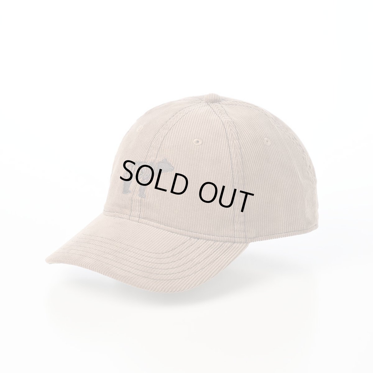 画像1: BASEBALL CAP BEAR（ベースボールキャップ ベアー） ST307EU ブラウン (1)