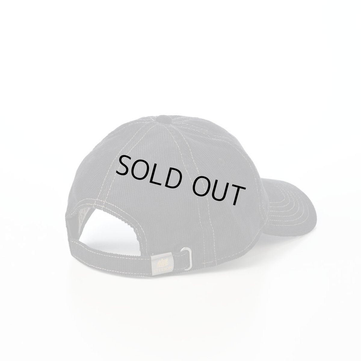 画像2: BASEBALL CAP DEER（ベースボールキャップ ディア） ST308EU ブラック (2)