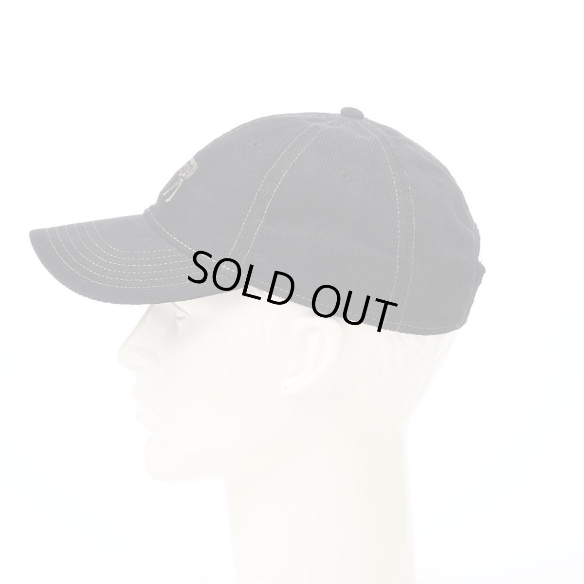 画像6: BASEBALL CAP DEER（ベースボールキャップ ディア） ST308EU ブラック (6)