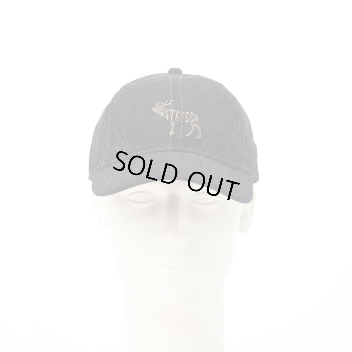 画像7: BASEBALL CAP DEER（ベースボールキャップ ディア） ST308EU ブラック (7)