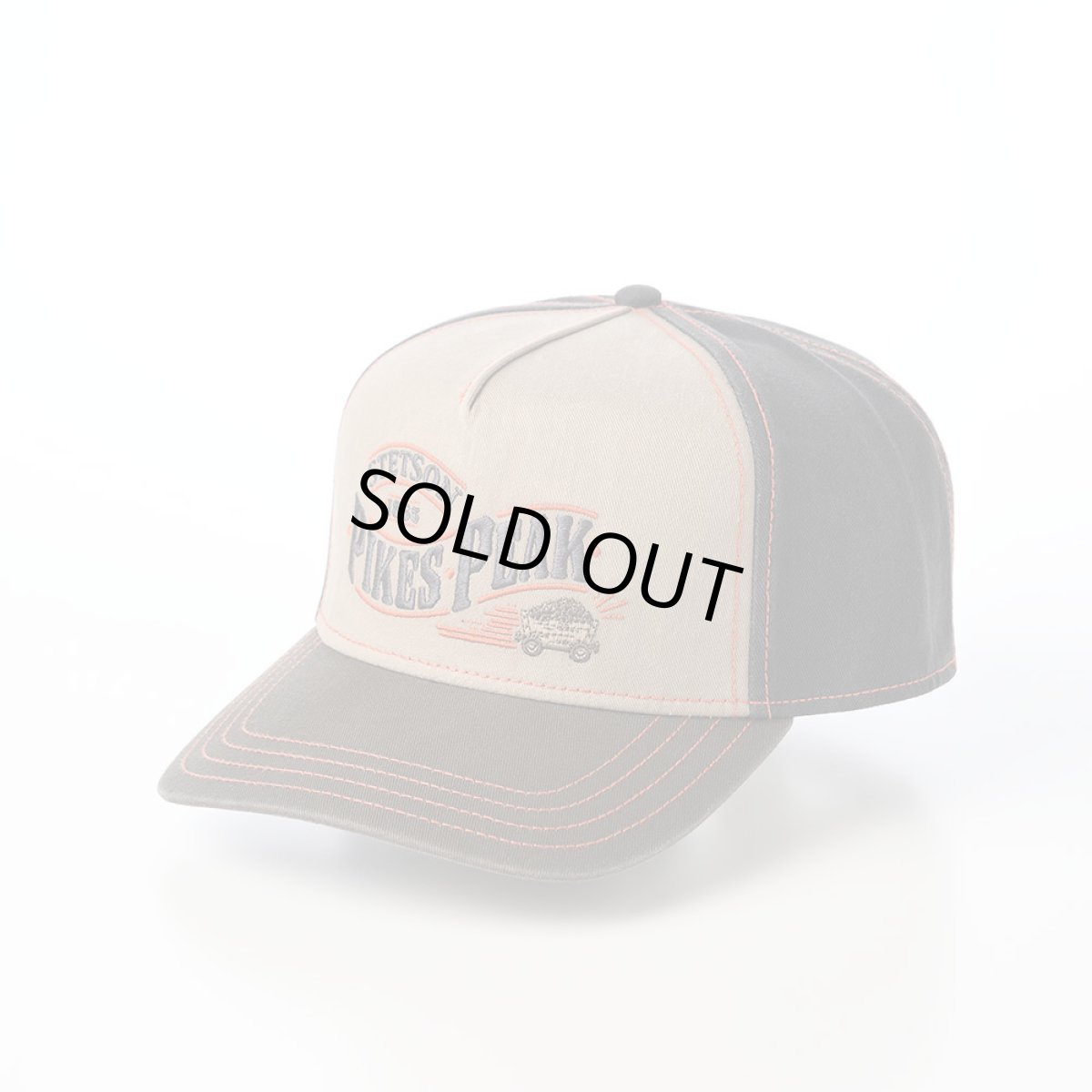 画像1: TRUCKER CAP PIKES PEAK（トラッカーキャップ パイクスピーク） ST309EU グリーン (1)