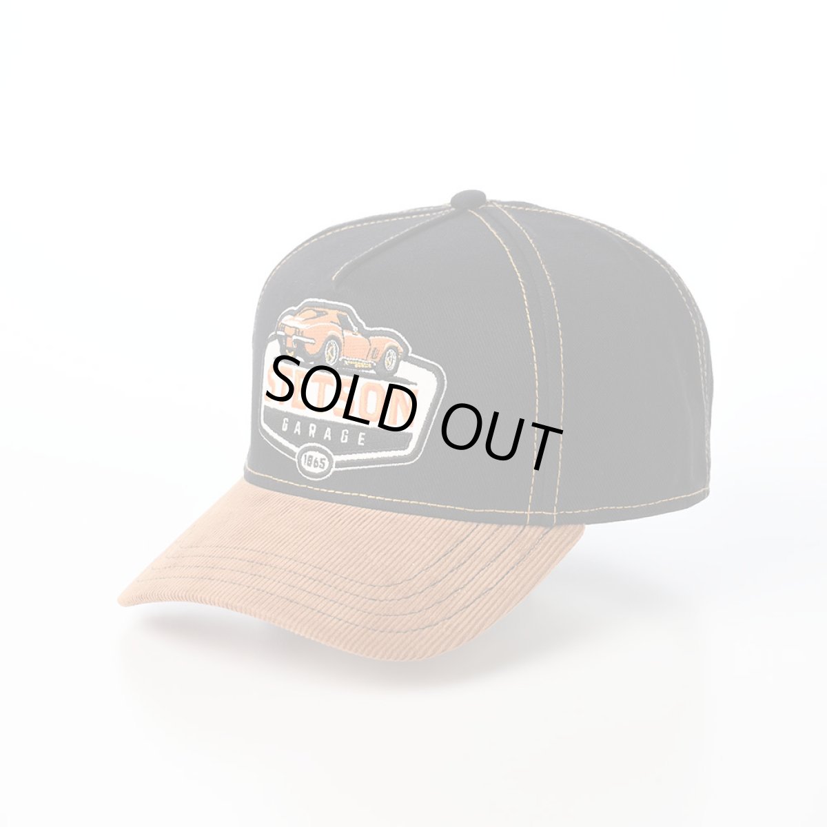 画像1: TRUCKER CAP STETSON GARAGE2（トラッカーキャップ ステットソンガレージ2） ST310EU ブラック (1)