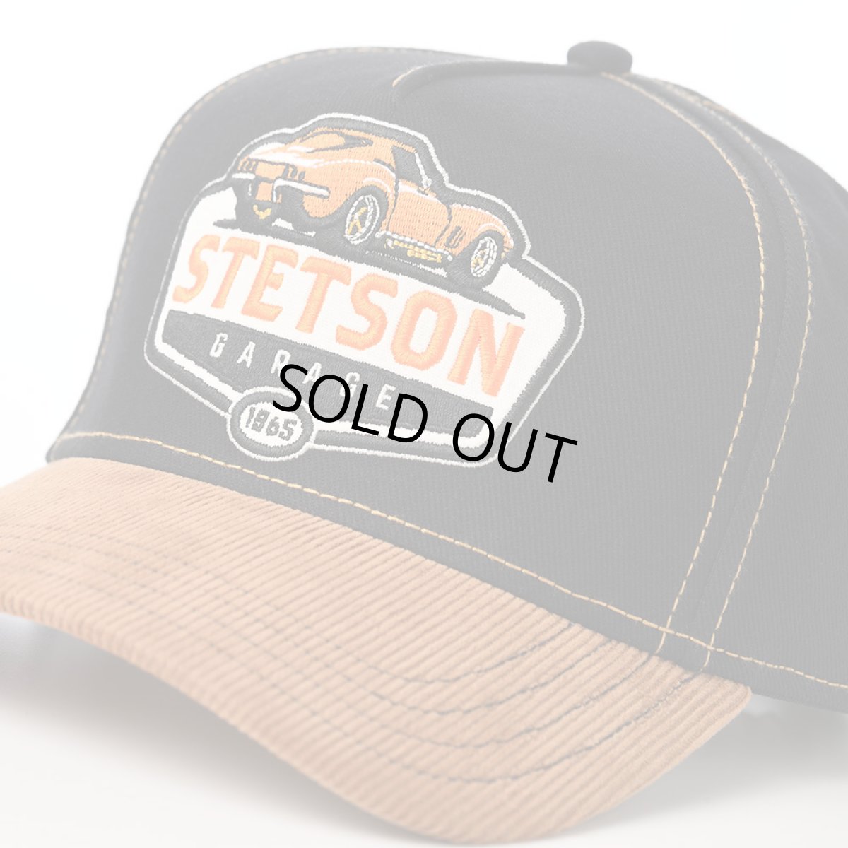 画像3: TRUCKER CAP STETSON GARAGE2（トラッカーキャップ ステットソンガレージ2） ST310EU ブラック (3)