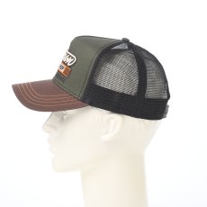 画像6: TRUCKER CAP SPEED SHOP（トラッカーキャップ スピードショップ） ST311EU オリーブ (6)