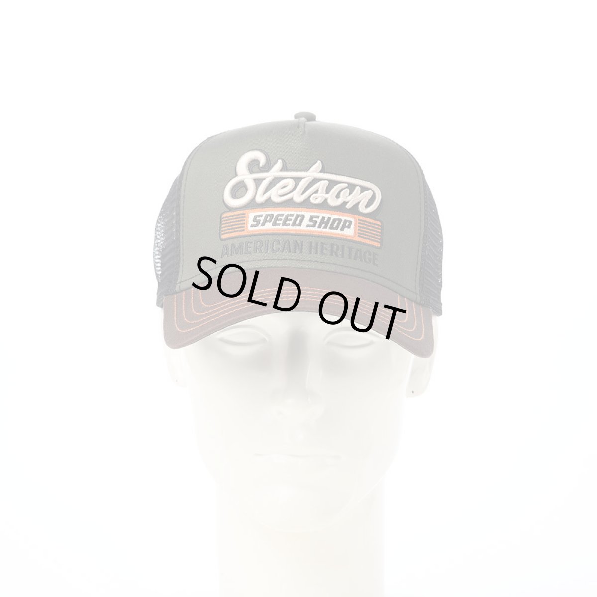 画像7: TRUCKER CAP SPEED SHOP（トラッカーキャップ スピードショップ） ST311EU オリーブ (7)