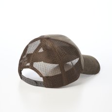 画像2: BASEBALL CAP LEATHER PATCH（ベースボールキャップ レザーパッチ） ST312EU ライトグリーン (2)