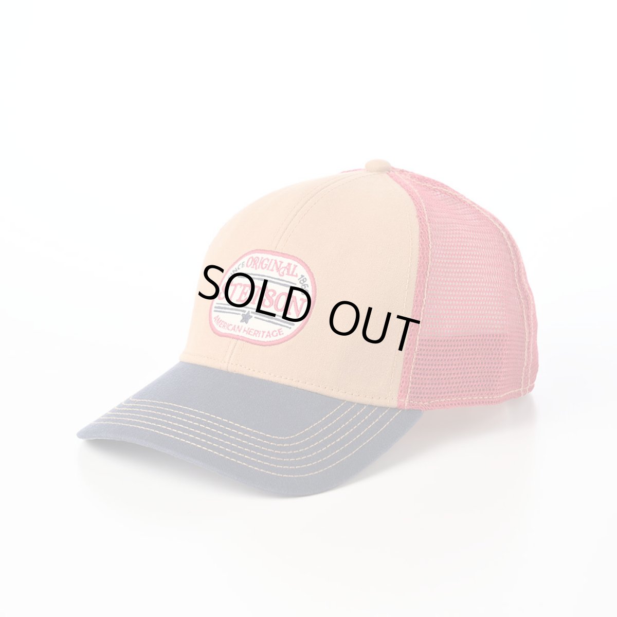 画像1: BASEBALL CAP ORIGINAL（ベースボールキャップ オリジナル） ST313EU ネイビー (1)