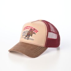 画像1: TRUCKER CAP RODEO DAYS（トラッカーキャップ ロデオデイズ） ST314EU ブラウン (1)