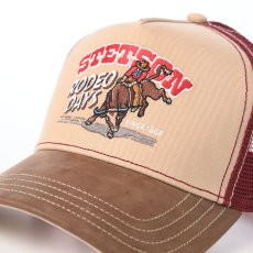 画像3: TRUCKER CAP RODEO DAYS（トラッカーキャップ ロデオデイズ） ST314EU ブラウン (3)