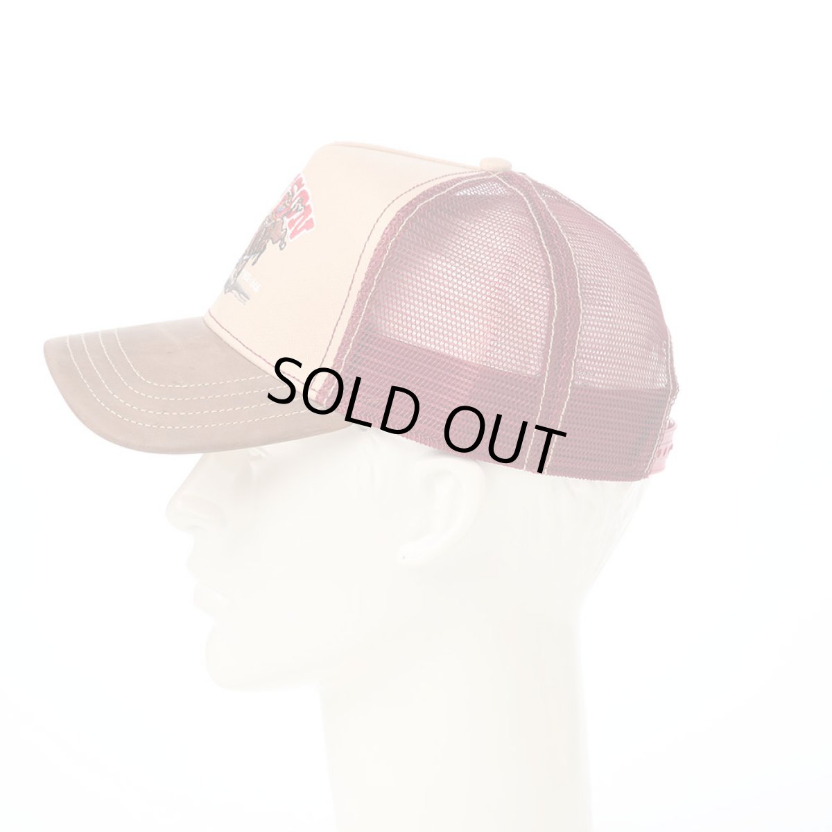 画像6: TRUCKER CAP RODEO DAYS（トラッカーキャップ ロデオデイズ） ST314EU ブラウン (6)