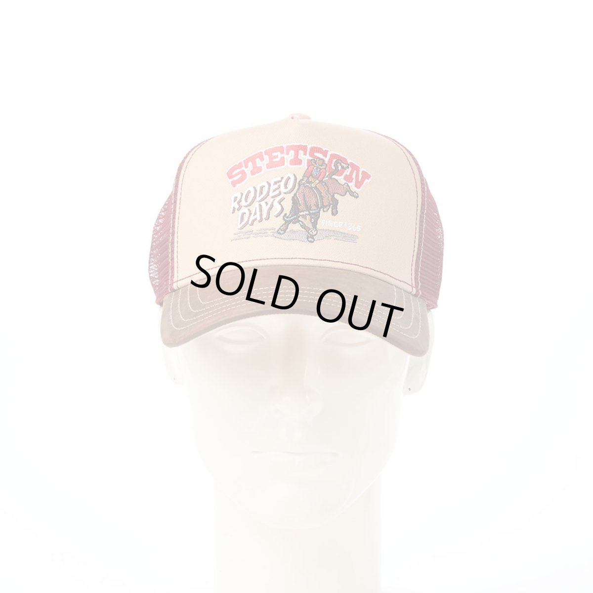 画像7: TRUCKER CAP RODEO DAYS（トラッカーキャップ ロデオデイズ） ST314EU ブラウン (7)