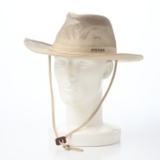 画像6: OUTDOOR AIR LONG BRIM HAT（アウトドア エア ロングブリム ハット） ST316EU ベージュ (6)