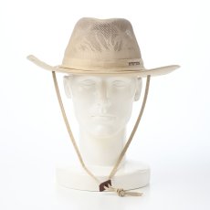 画像9: OUTDOOR AIR LONG BRIM HAT（アウトドア エア ロングブリム ハット） ST316EU ベージュ (9)