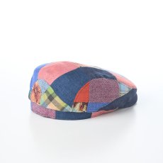 画像2: COLORFUL PATCHWORK HUNTING（カラフル パッチワーク ハンチング） ST319EU マルチ (2)
