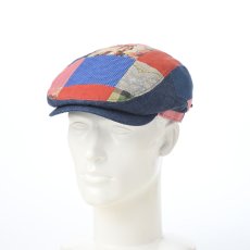 画像6: COLORFUL PATCHWORK HUNTING（カラフル パッチワーク ハンチング） ST319EU マルチ (6)