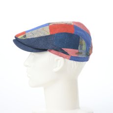 画像7: COLORFUL PATCHWORK HUNTING（カラフル パッチワーク ハンチング） ST319EU マルチ (7)