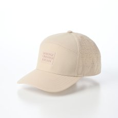 画像1: GEOMETRIC DOT CAP（ジオメトリック ドット キャップ） ST324EU ベージュ (1)