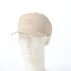 画像5: GEOMETRIC DOT CAP（ジオメトリック ドット キャップ） ST324EU ベージュ (5)