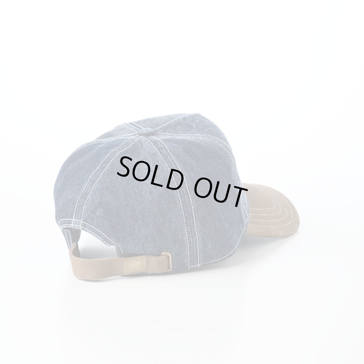 画像2: TRUCKER CAP DENIM WESTERN（トラッカーキャップ デニム ウエスタン） ST325EU ネイビー (2)