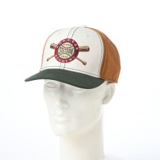 画像5: BASEBALL CAP HOMERUN ACADEMY（ベースボールキャップ ホームランアカデミー） ST327EU グリーン (5)