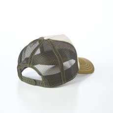 画像2: TRUCKER CAP CLASSIC RACE（トラッカーキャップ クラシックレース） ST328EU オリーブ (2)